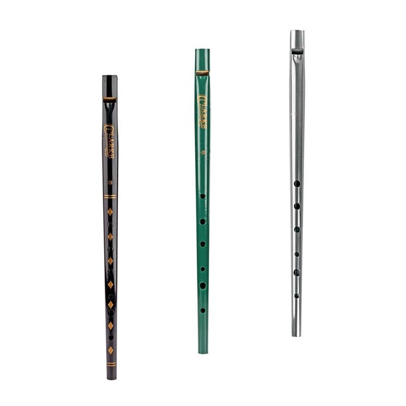 錫笛 錫口笛 經典傳統型 英國Clarke 愛爾蘭錫哨 附羊皮笛袋 — 三峽銅管 / 管樂