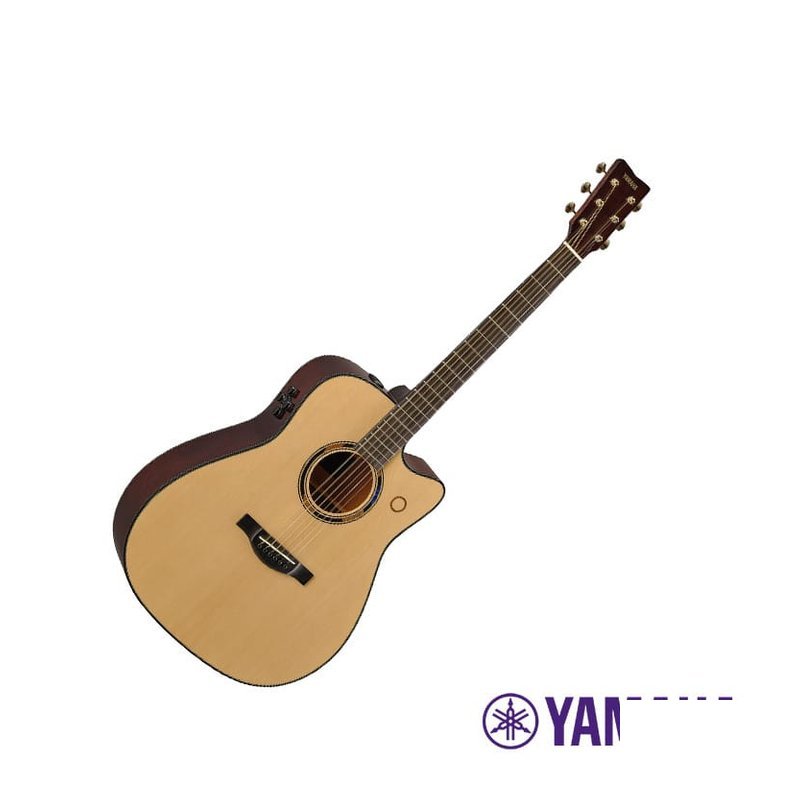 Yamaha TransAcoustic 系列 TAG3 C Natural 雲杉木 全單板 電木吉他 — 三峽吉他 / Bass