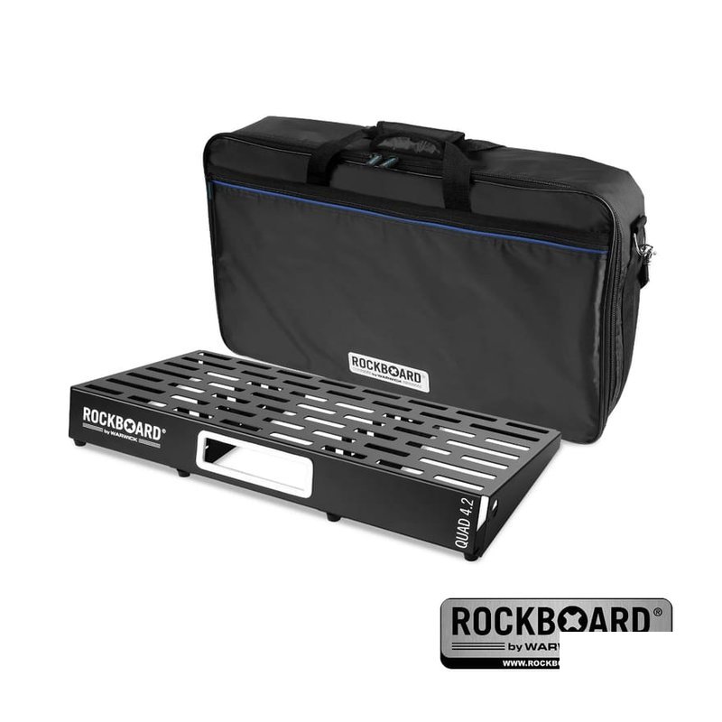 ROCKBOARD Rockboard RBO B 4.2 QUAD 大型 效果器盤 含收納袋 — 三峽效果器