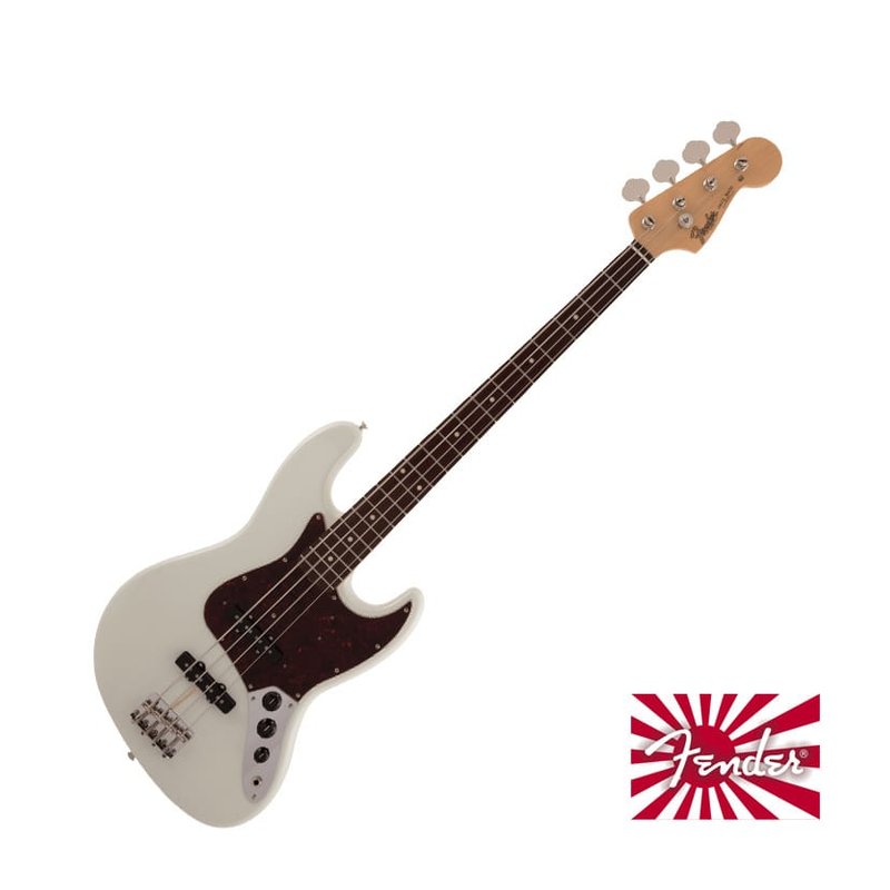 Fender Japan Traditional 60s Jazz Bass Olympic White 電貝斯 — 三峽吉他 / Bass