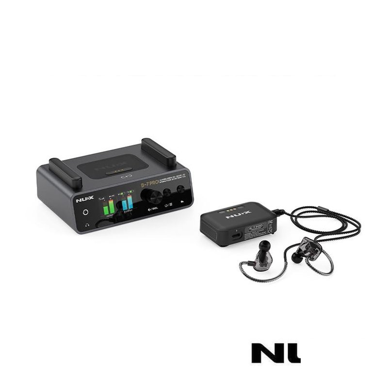 NUX B-7 PRO 無線 IEM 監聽系統（附贈 NFC-01夾具） — 三峽錄音 / 音響