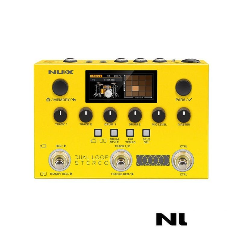 NUX Dual Loop Stereo 雙軌 立體聲 循環效果器 鼓機 — 三峽效果器