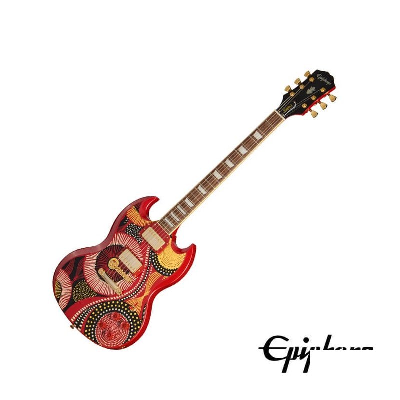 簽名款 Epiphone Fatoumata Diawara SG Ember Red 電吉他 — 三峽吉他 / Bass