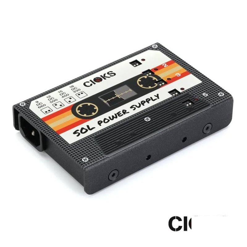 丹麥 限定款 CIOKS SOL Cassette Tape 效果器 獨立 濾波 電源供應器 — 三峽效果器