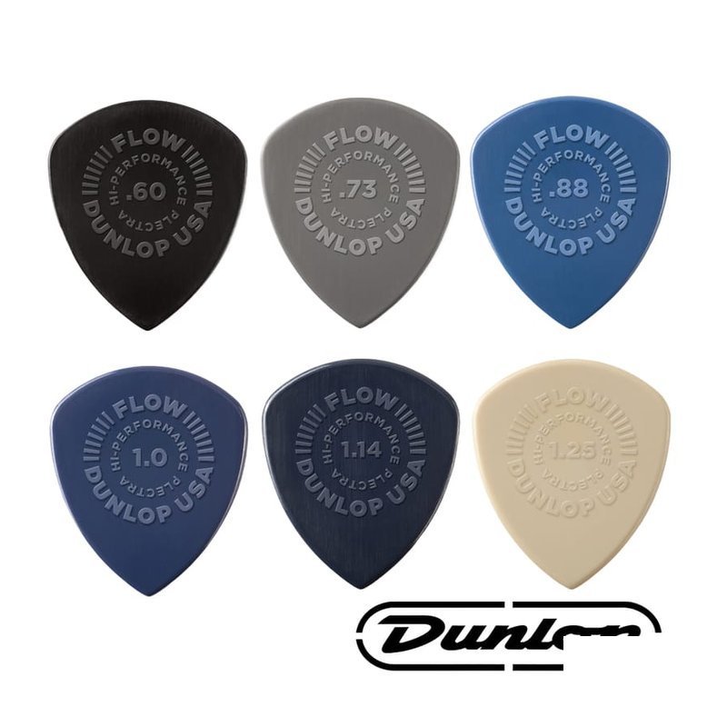 Dunlop Dunlop FLOW® NYLON PICK 6種尺寸 匹克 單片 — 三峽Pick
