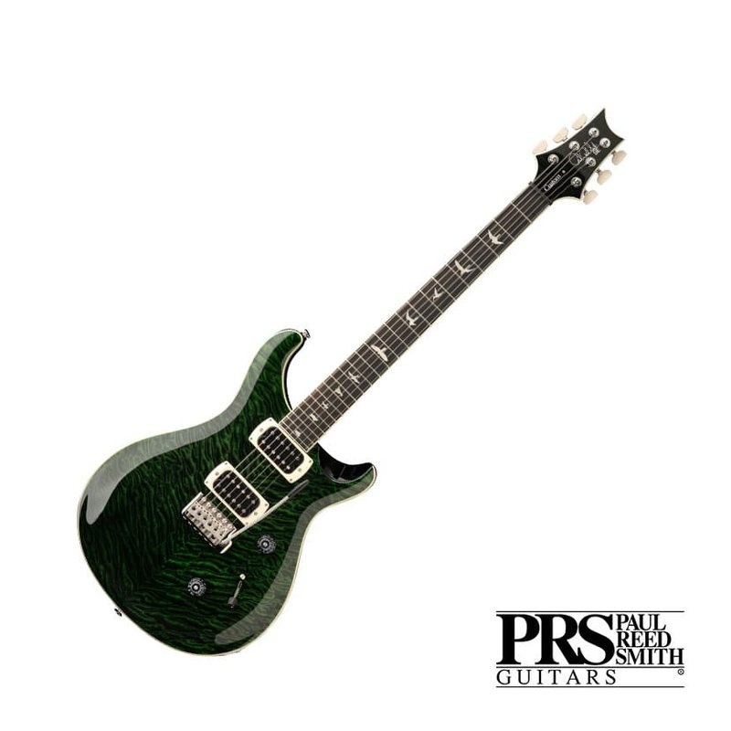 PRS SE Custom 24 Quilt Teal Black 電吉他 — 三峽吉他 / Bass