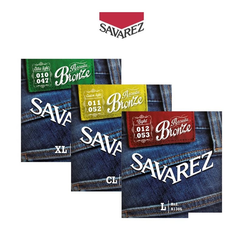 Savarez SAVAREZ Acoustic Bronze 系列 黃銅 木吉他弦 — 三峽木吉他 / 民謠吉他