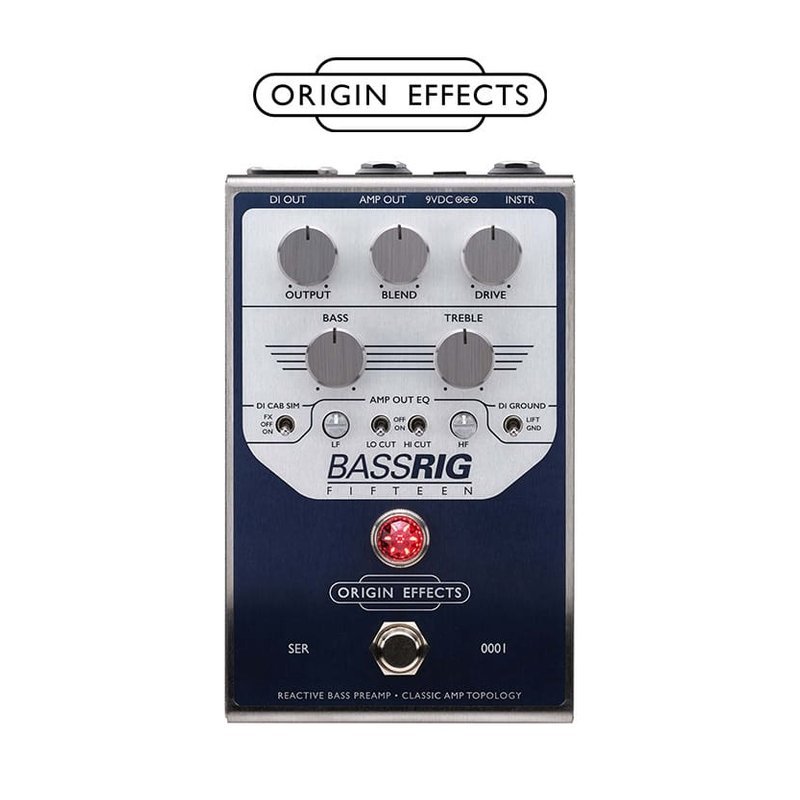 Origin Effects BASSRIG Fifteen 電貝斯 前級 效果器 — 三峽吉他 / Bass