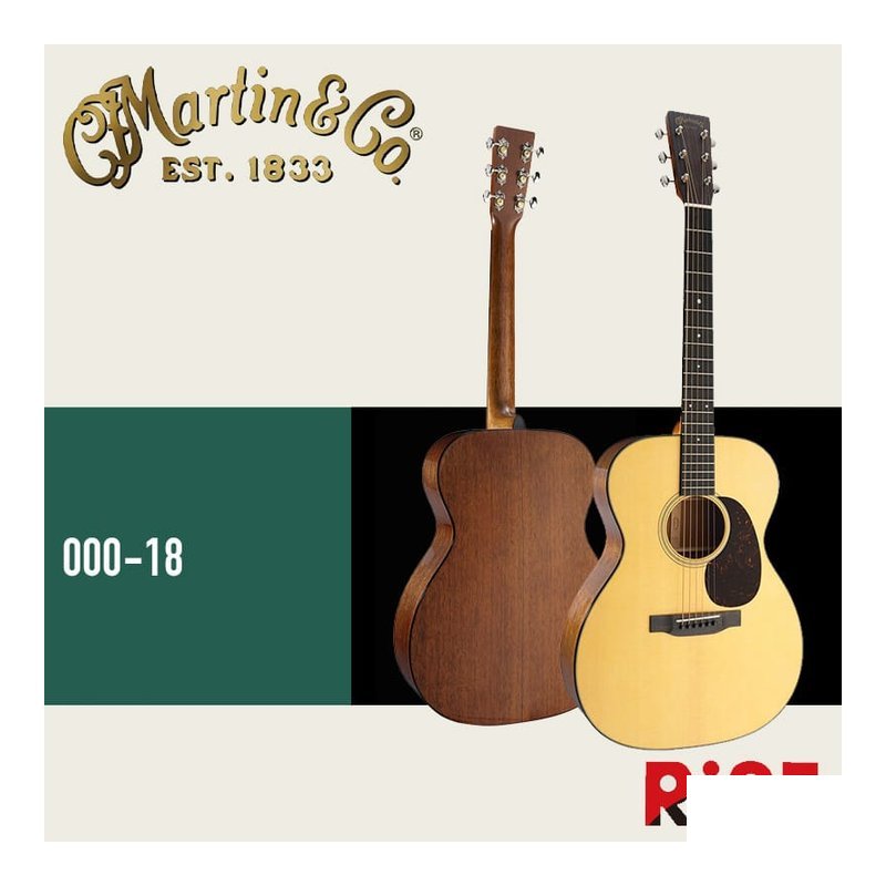 Martin 000-18 雲杉木 全單板 木吉他 含原廠 硬盒 — 三峽吉他 / Bass