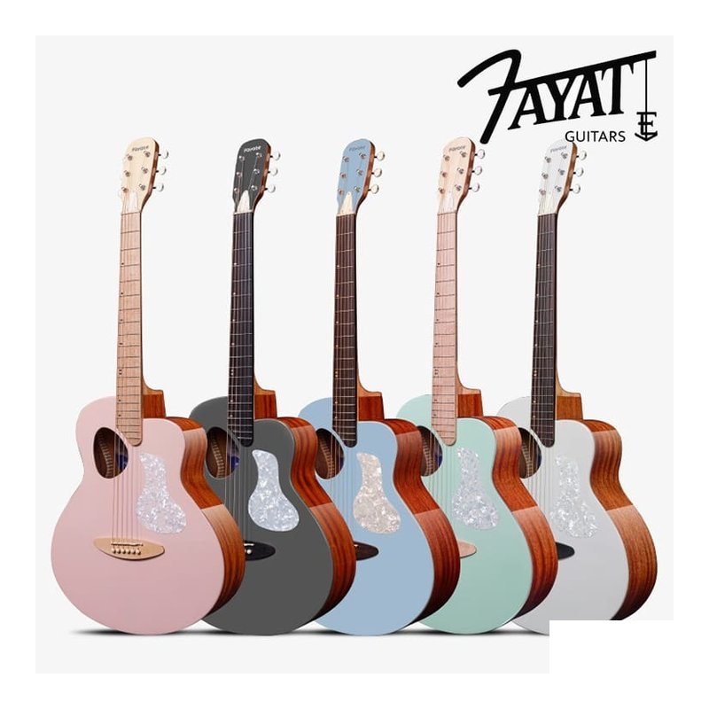 Fayate Guitar 法雅特 V1-PRO 38吋 面單板 旅行吉他 — 三峽木吉他 / 民謠吉他