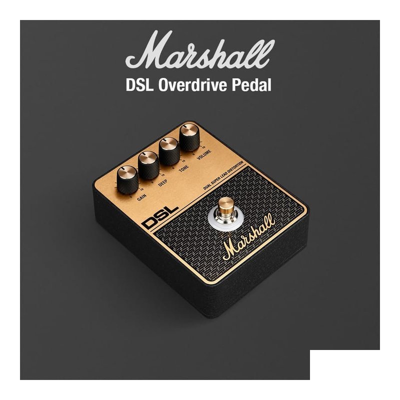 Marshall DSL OVERDRIVE PEDAL 電吉他 煴音 效果器 — 三峽吉他 / Bass