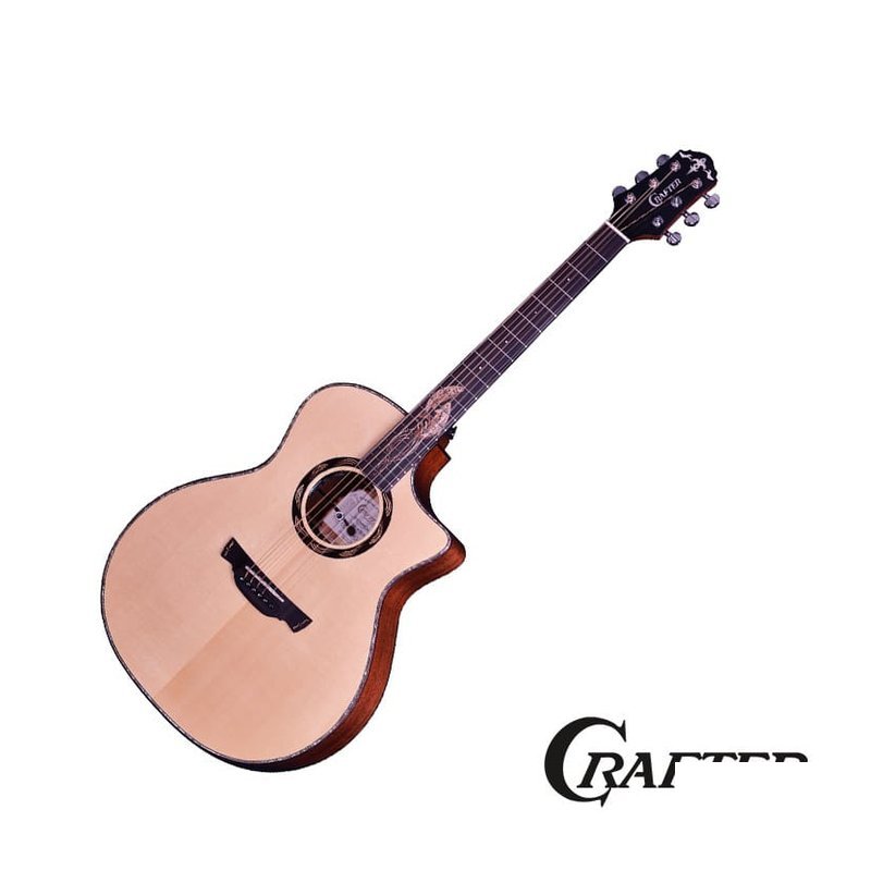 Crafter SM G-MAHOCE 雲杉木 面背單 木吉他 — 三峽木吉他 / 民謠吉他
