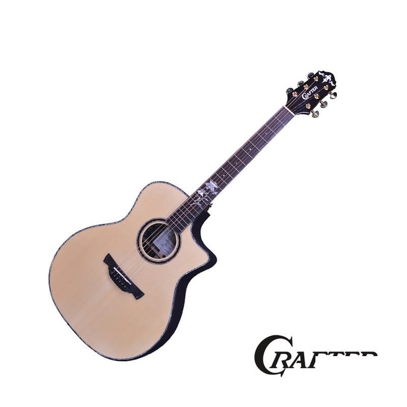 Crafter WF G-1000CE 雲杉木 全單板 木吉他 — 三峽木吉他 / 民謠吉他