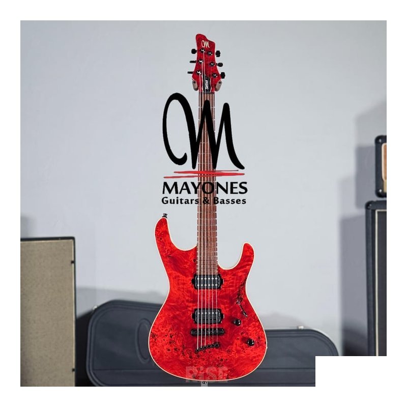 NAMM 限量款 Mayones Setius GTM 6 電吉他 Eye Poplar Top — 三峽吉他 / Bass