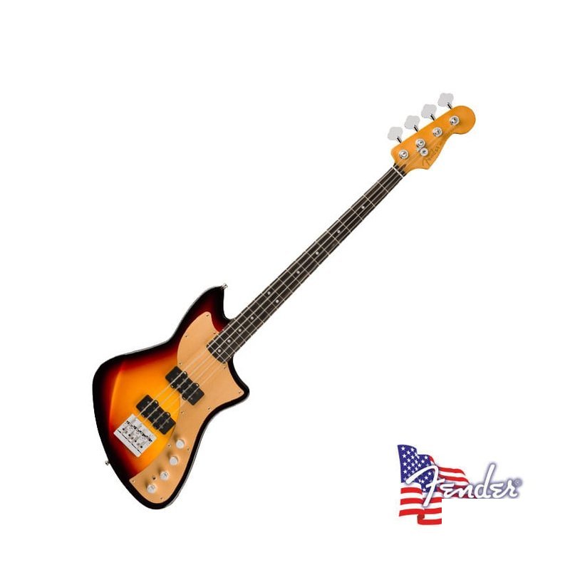 Fender USA Ultra II Meteora Bass Ultraburst 主動式 電貝斯 — 三峽吉他 / Bass