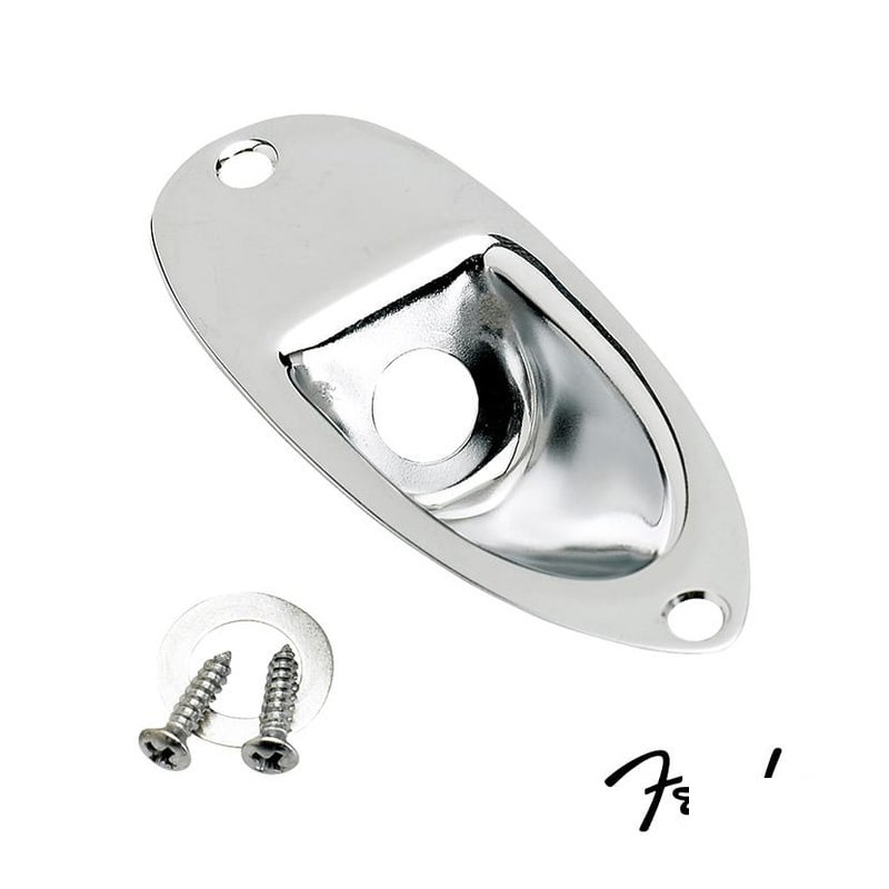 Fender Fender 0991369000 Strat Jack Ferrules Chrome 導線孔蓋 — 三峽導線