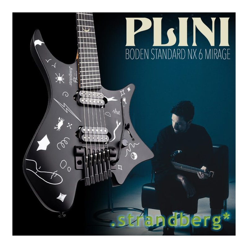PLINI 簽名款 Strandberg BODEN STANDARD NX 6 Mirage 電吉他 — 三峽吉他 / Bass