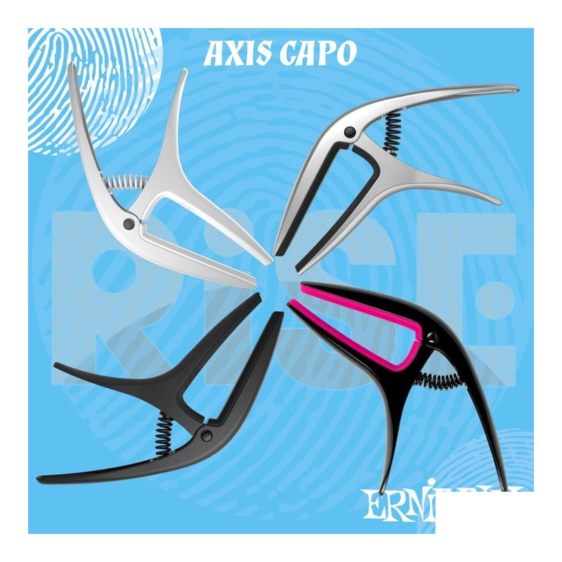 Ernie Ball Ernie Ball AXIS Capo - 移調夾 古典移調夾 吉他移調夾 兩用移調夾 — 三峽效果器