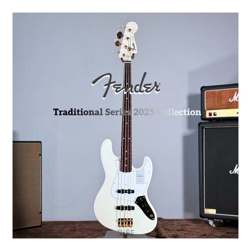 Fender Japan 2025 Traditional 60s Jazz Bass WP 電貝斯 — 三峽吉他 / Bass