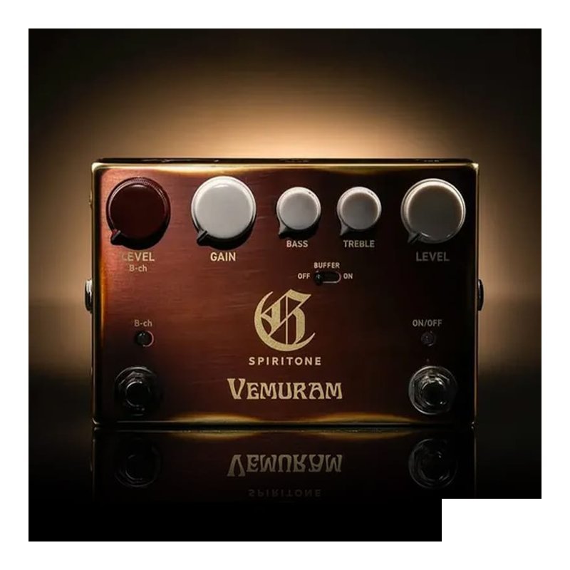 Char 簽名款 Vemuram Spiritone Overdrive 煴音 效果器 — 三峽效果器