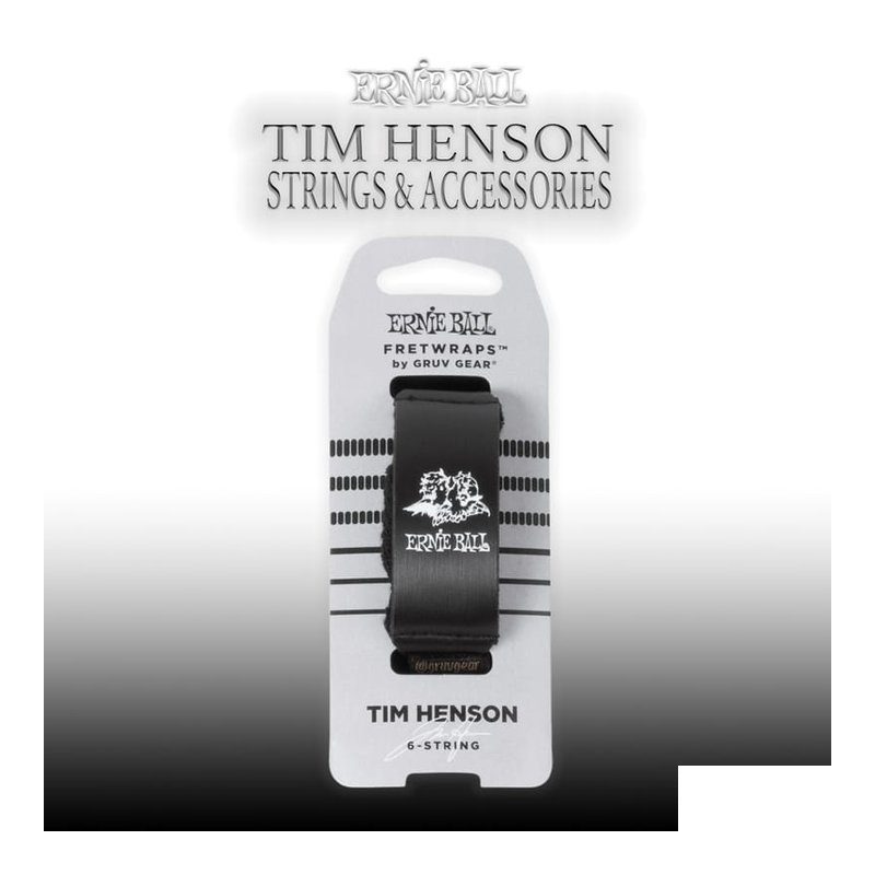 Tim Henson 簽名款 ERNIE BALL 9628 悶音束帶 — 三峽配件 / 週邊