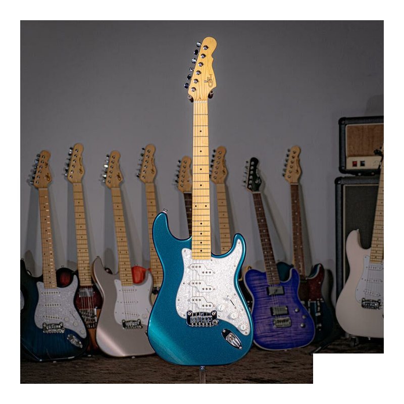 G&L Tribute COMANCHE Emerald Blue Metallic 電吉他 — 三峽吉他 / Bass