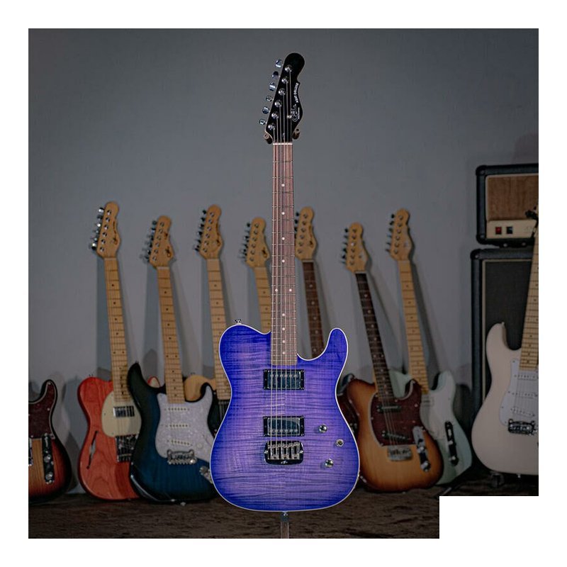 G&L Tribute ASAT DELUXE ‘CARVED TOP’ Blueburst 電吉他 — 三峽吉他 / Bass