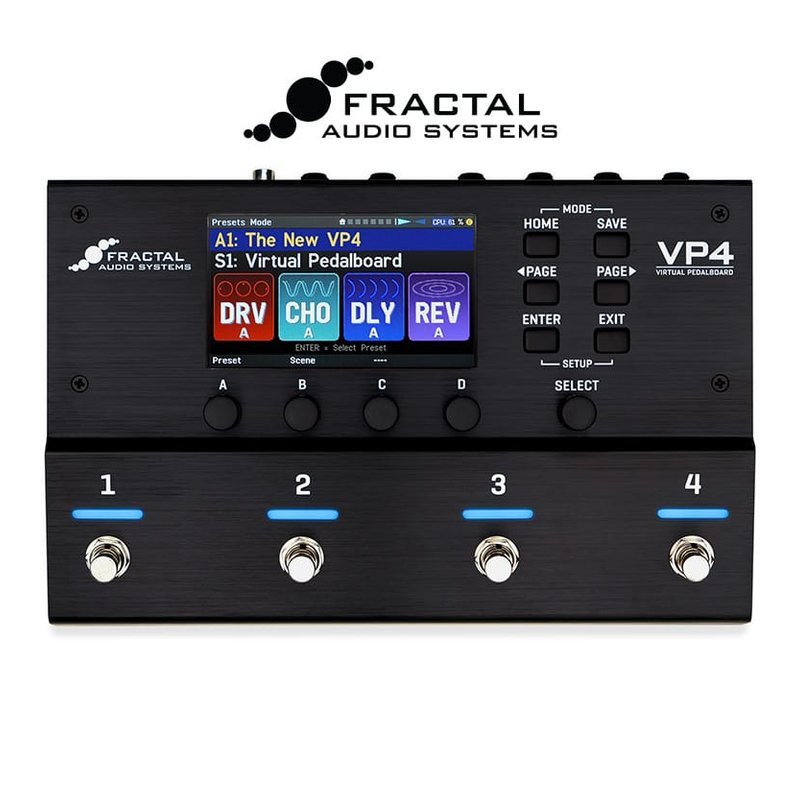 Fractal Audio VP4 Virtual Pedalboard 綜合效果器 — 三峽效果器