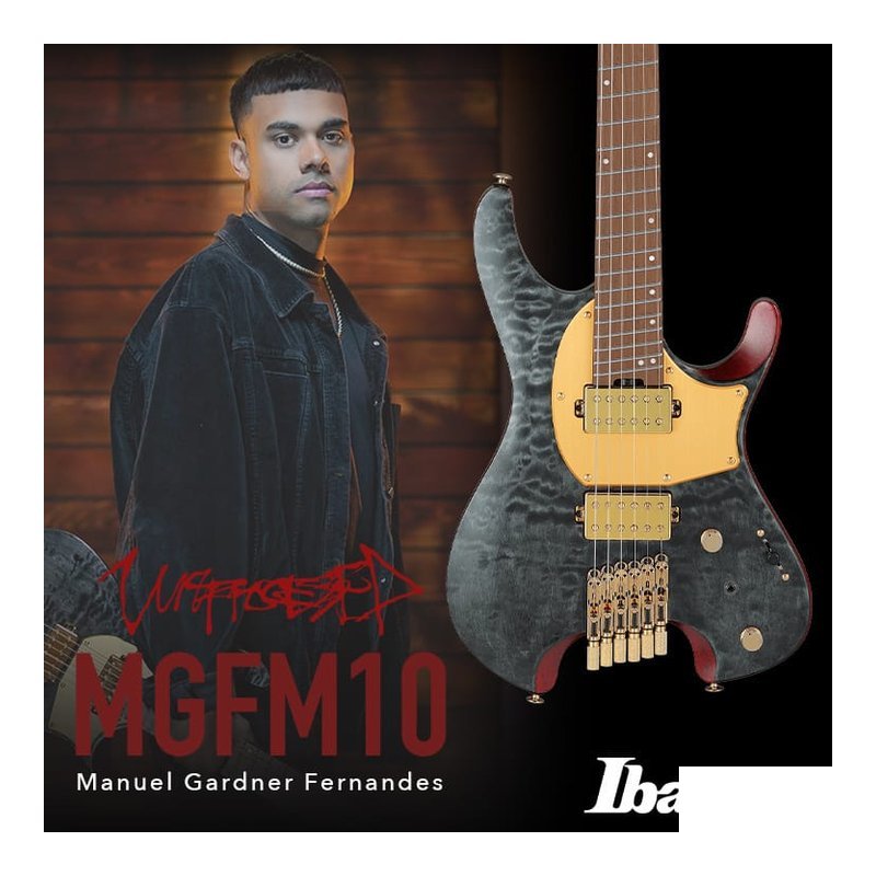 Manuel Gardner Fernandes 簽名款 Ibanez MGFM10 電吉他 — 三峽吉他 / Bass