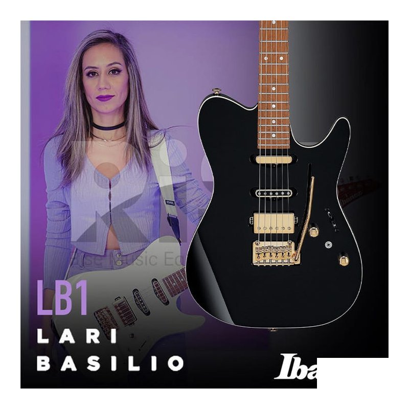 Lari Basilio 簽名款 Ibanez LB1 BK æ¥å» 電吉他 AZ ARTISTS — 三峽吉他 / Bass