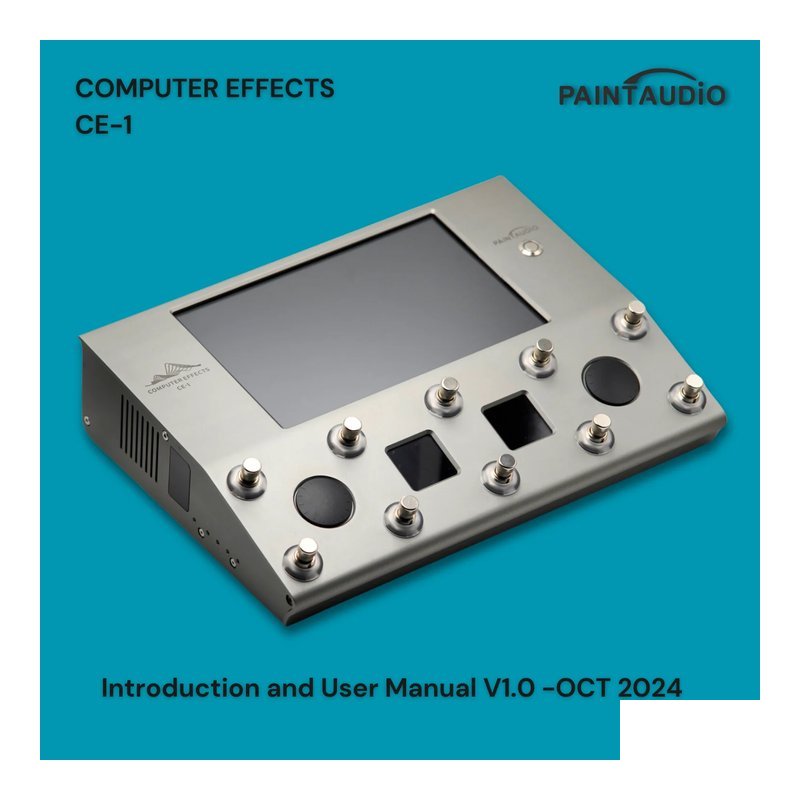 PaintAudio Computer Effects CE1 電腦 綜合 效果器 附硬盒 — 三峽效果器