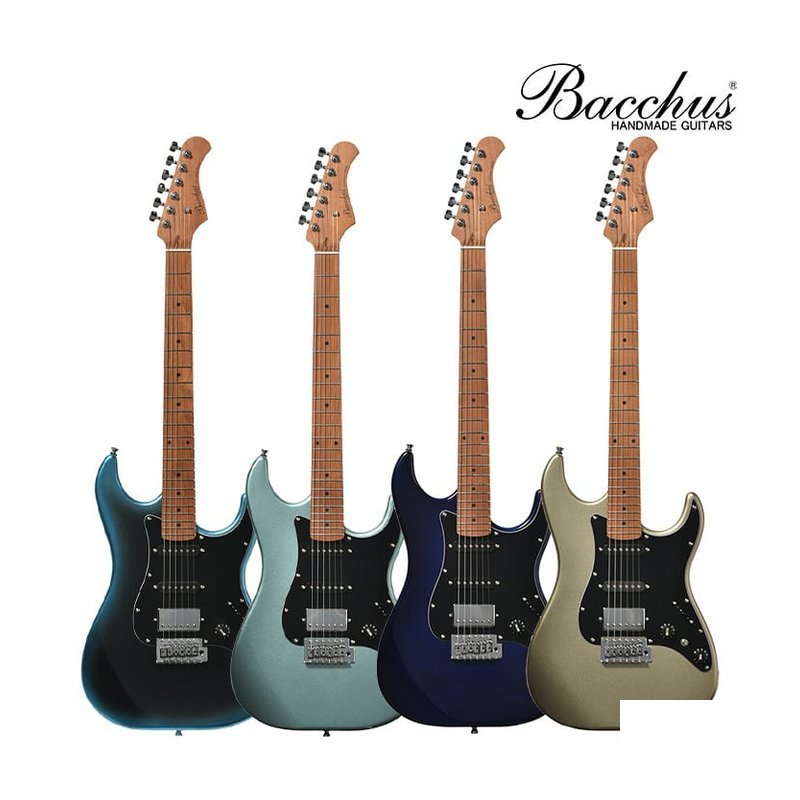 Bacchus Bacchus GS-2DX RSM/M 電吉他 含原廠 配件組 （四色） — 三峽電吉他
