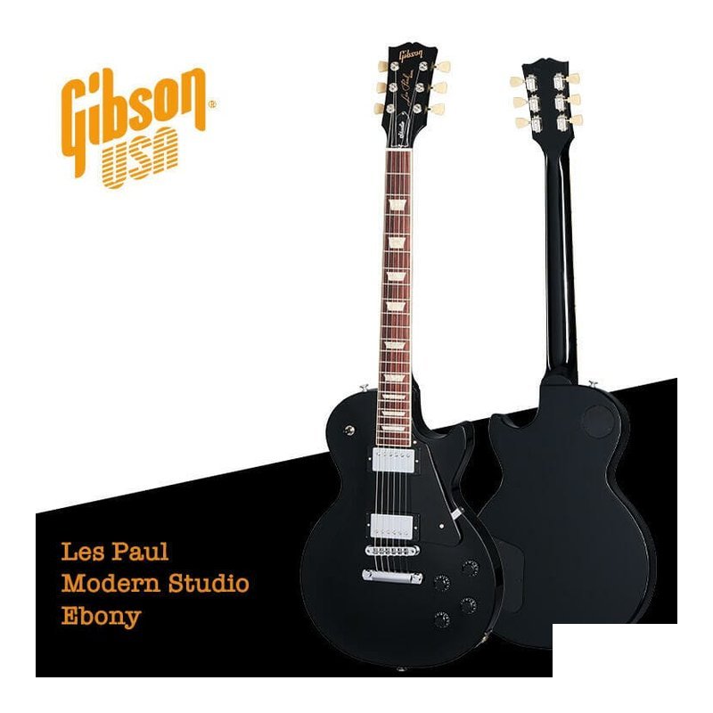 Gibson Les Paul Modern Studio Ebony 電吉他 — 三峽吉他 / Bass