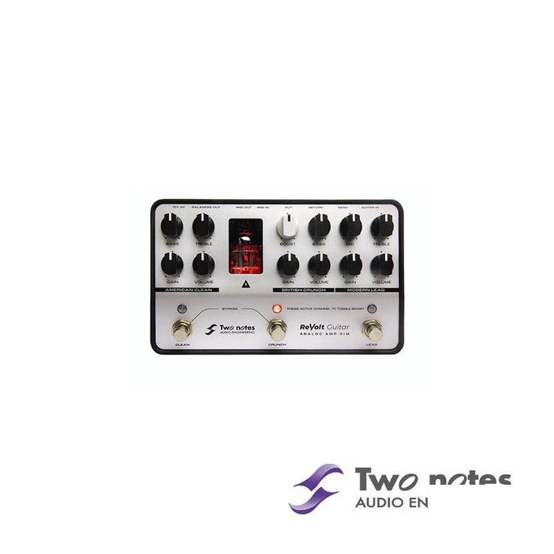 Two Notes ReVolt Guitar Analog Amp Sim 音箱模擬 效果器 — 三峽效果器