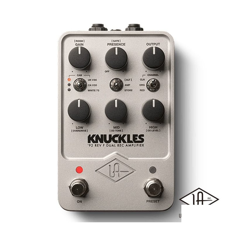Universal Audio UAFX Knuckles '92 Dual Rec Amp 效果器 — 三峽效果器