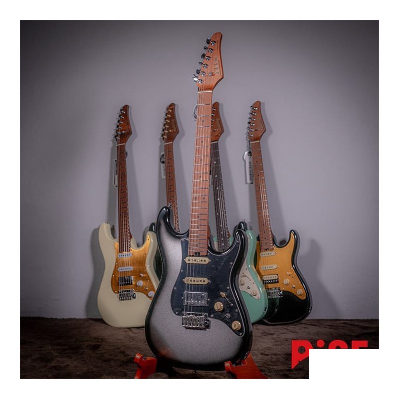 SOLOKING SoloKing Custom MS-11 HSS Roasted Maple SLV 電吉他 — 三峽電吉他