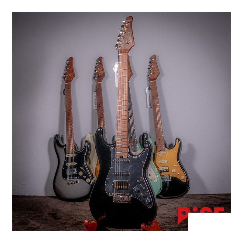 SOLOKING SoloKing Custom MS-11 HSS Roasted Maple BLK 電吉他 — 三峽電吉他