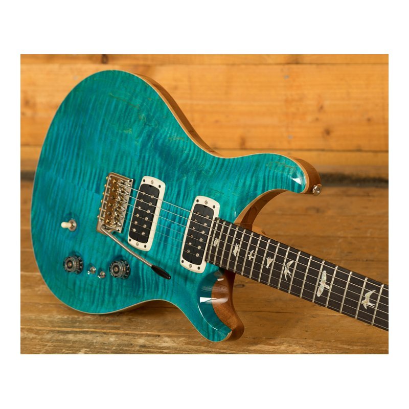 PRS PRS Custom 24-08 10 Top Carroll Blue 電吉他 — 三峽電吉他
