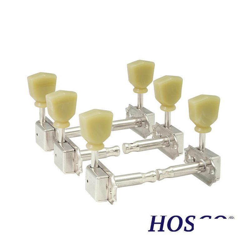 HOSCO 20322NS-VTR L3R3 1:15 鍍鎳 é»é 弦軸 調音弦鈕 — 三峽配件 / 週邊
