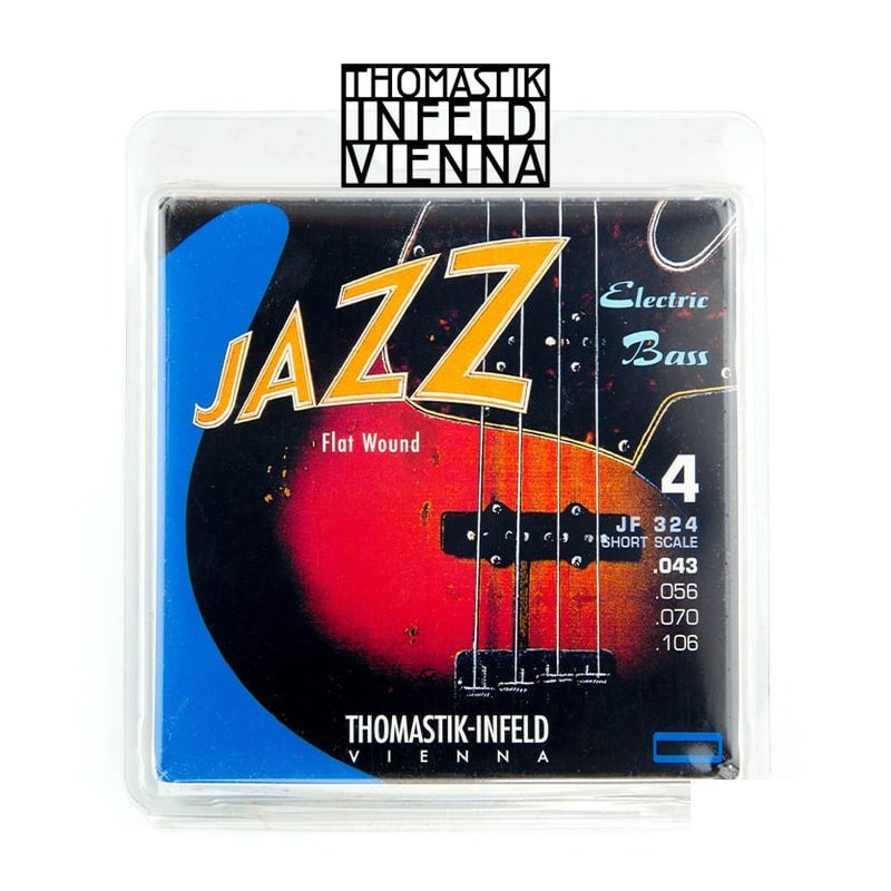 奧地利 Thomastik-Infeld Jazz Flat Wound JF324 貝斯 平滑弦 — 三峽貝斯
