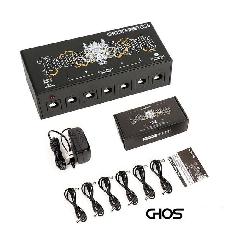 Ghost Fire GS6 效果器 電源供應器 — 三峽效果器