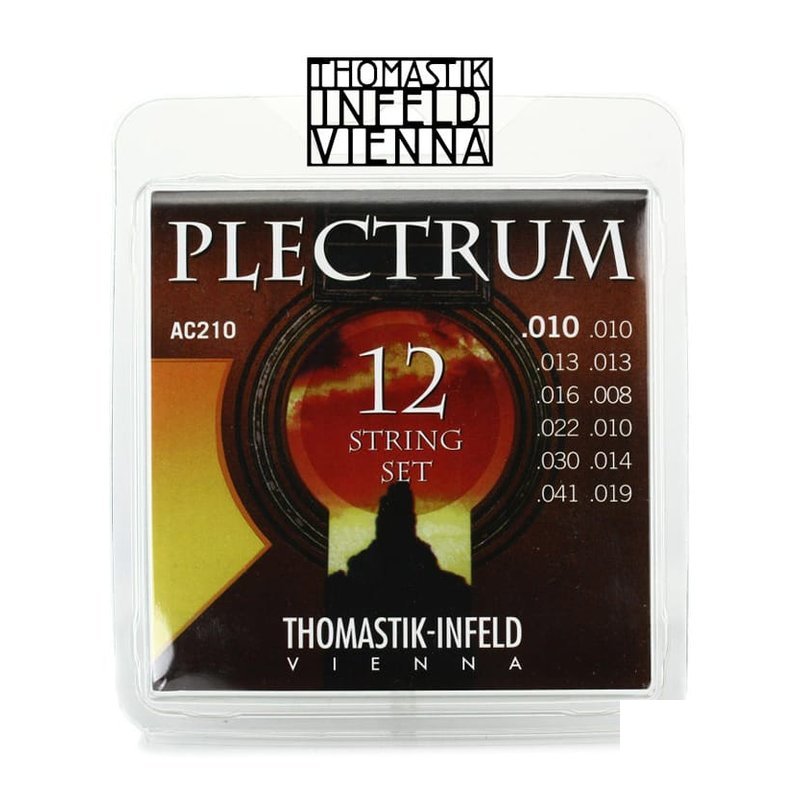奧地利 Thomastik-Infeld Plectrum AC210 12-59 黃銅 12弦 木吉他弦 — 三峽木吉他 / 民謠吉他