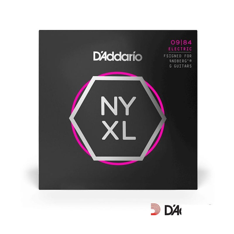 DAddario NYXL 0984SB Nickel Wound 8弦 Strandberg 專用弦 電吉他弦 公司貨 — 三峽木吉他 / 民謠吉他