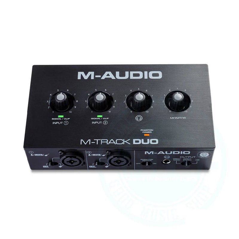 M-Audio M-audio / M-Track Duo 2in/2out USB錄音介面(iOS可用) — 三峽錄音