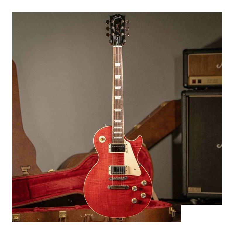 Gibson Les Paul Standard 60s Figured Top 60s Cherry 吉他 — 三峽吉他 / Bass