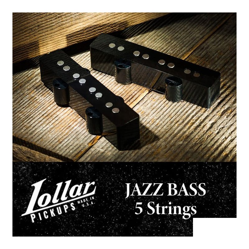 Lollar JAZZ BASS 5 Strings 五弦 電貝斯 拾音器 — 三峽吉他 / Bass