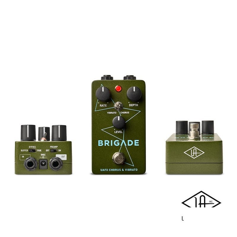 Universal Audio UAFX Brigade Chorus Vibrato 效果器 — 三峽效果器