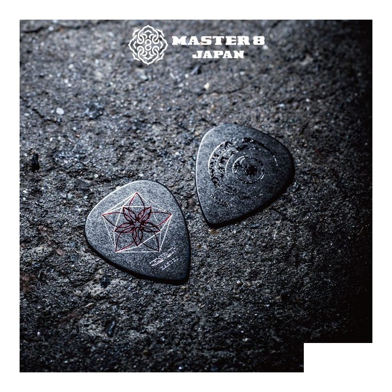 Kazuki 簽名款 Master 8 Japan『Crossfaith』彈片 — 三峽配件 / 週邊