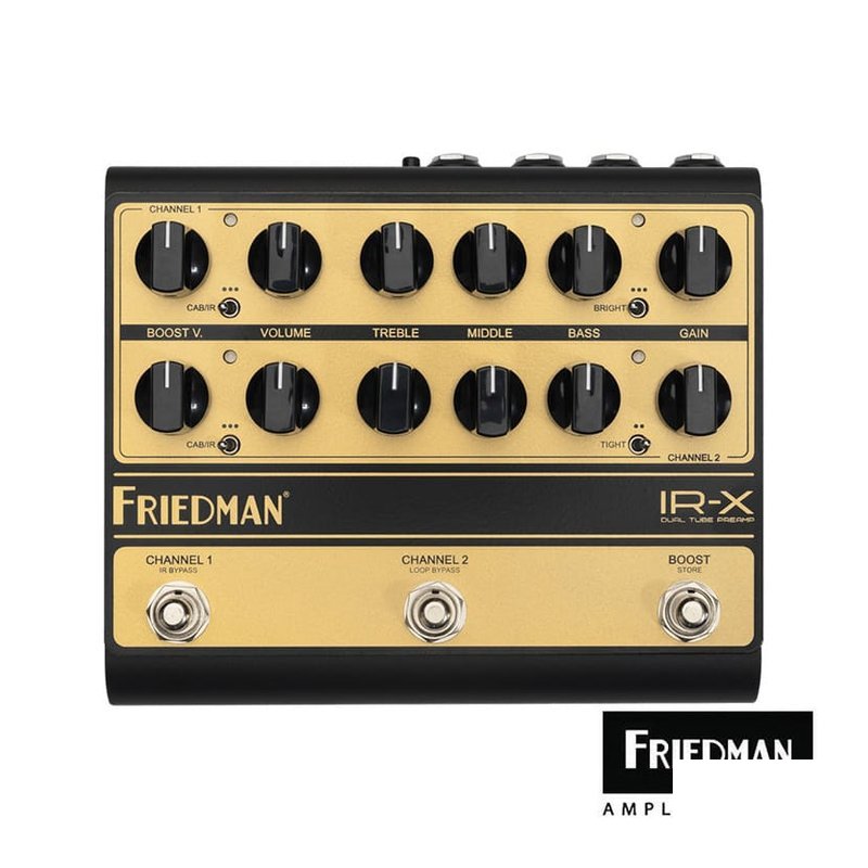Friedman IR-X 電吉他 真空管 前級效果器 — 三峽吉他 / Bass