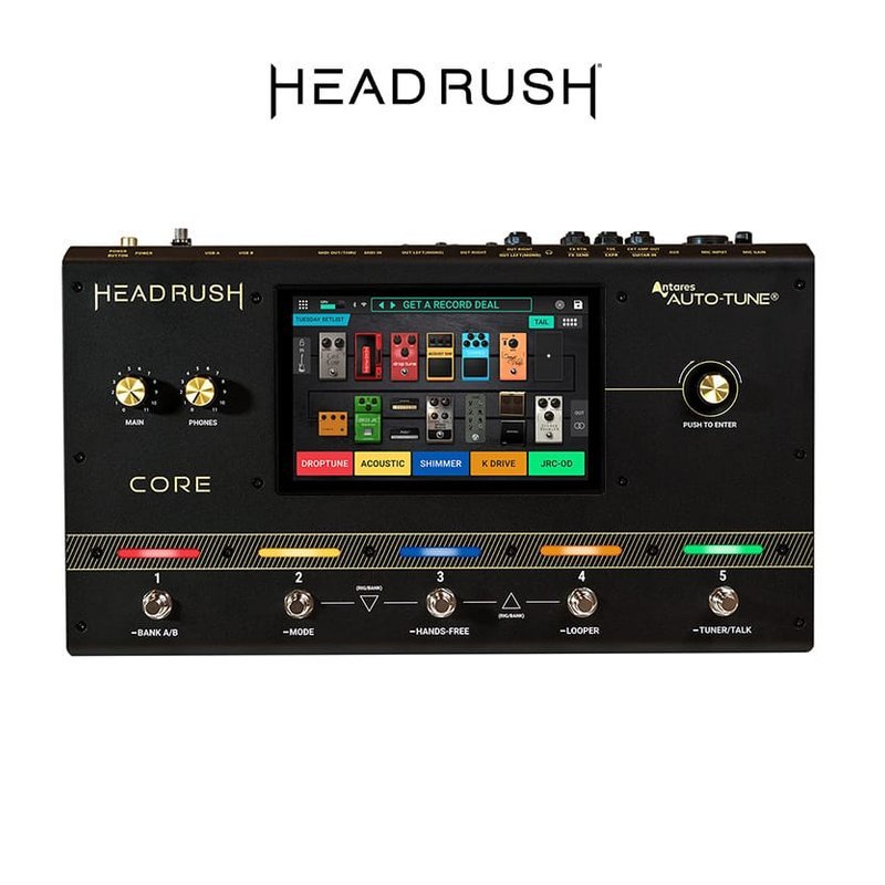 HeadRush Core 人聲 吉他 綜合效果器 — 三峽吉他 / Bass